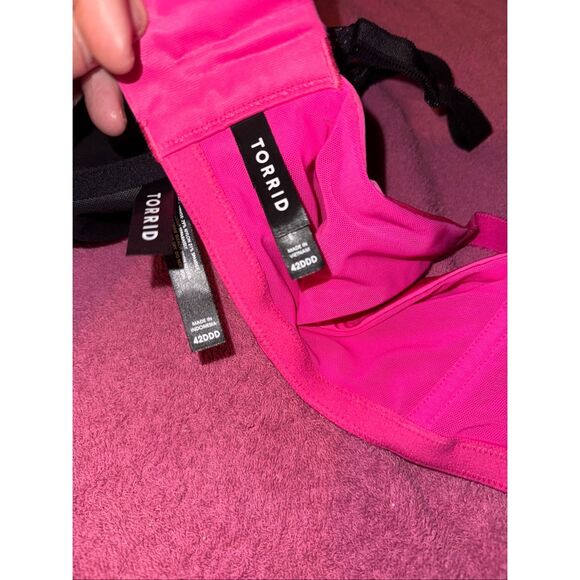 Plus size set of 2 Torrid bras size 42DDD - Picture 5 of 8